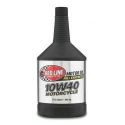 Red Line 10W40 Motorcycle Oil Quart fully synthetic 