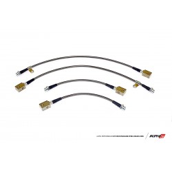 AMS Nissan GT-R Short Route Style Stainless Steel Brake Lines Race
