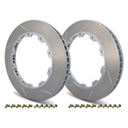 Girodisc 2pc Front Rotor Ring Replacements For Ferrari 430 Challenge