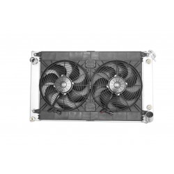 C&R Racing Chevrolet C10 Truck 67-72 SB/BB Radiator Module w/TOC and Dual 14 Inch Spal Fans C&R Racing